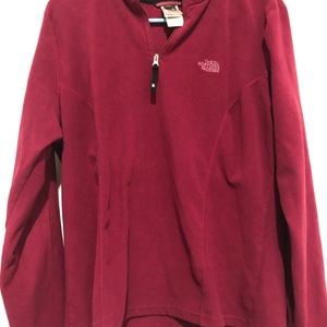 Half zip North Face fleece